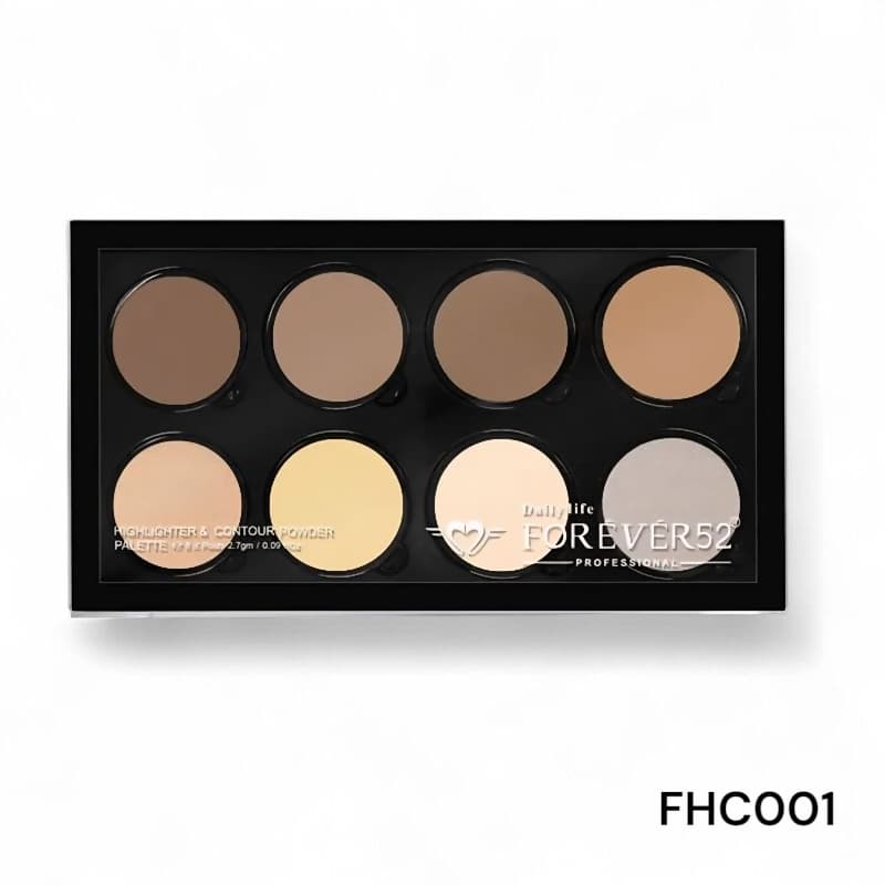 پالت هایلایتر و کانتور کد FHC001 فوراور52 — تصویر ۴
