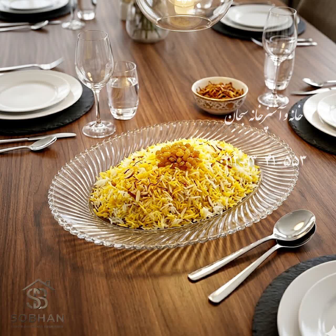 پک دو عددی دیس بیضی بلور نوری تازه