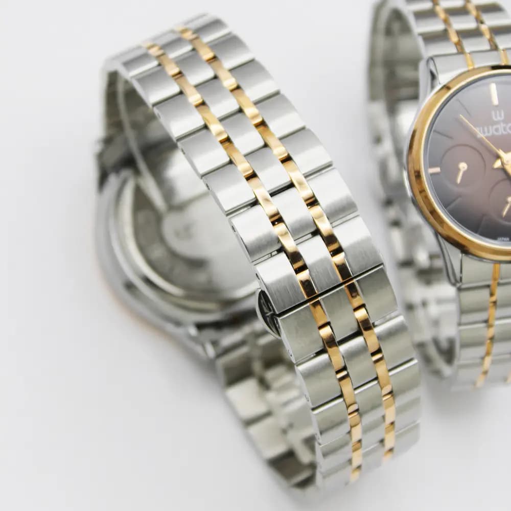 ساعت مچی عقربه ای ست زنانه و مردانه آی واچ iwatch مدل 190158 — تصویر ۲