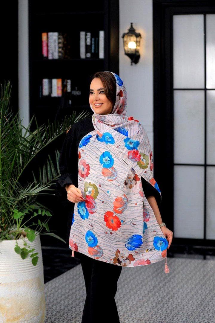 شال طرح دار کد224