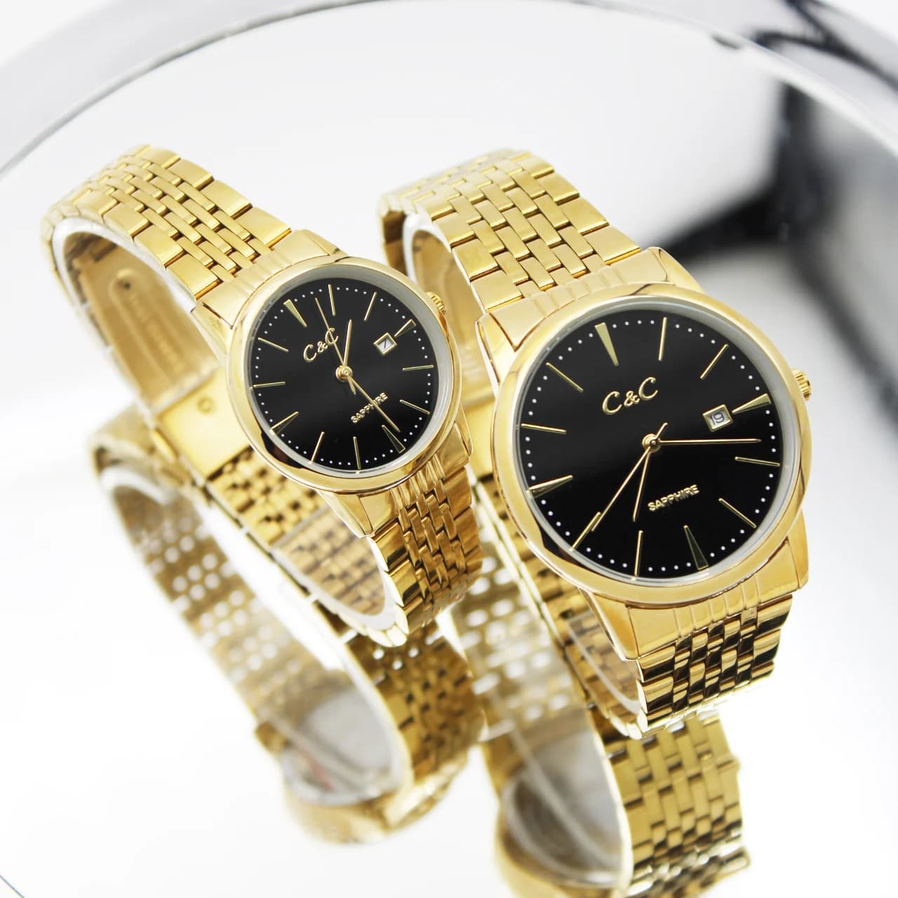 ساعت ست زنانه ومردانه سی اند سی 1324 — تصویر ۳