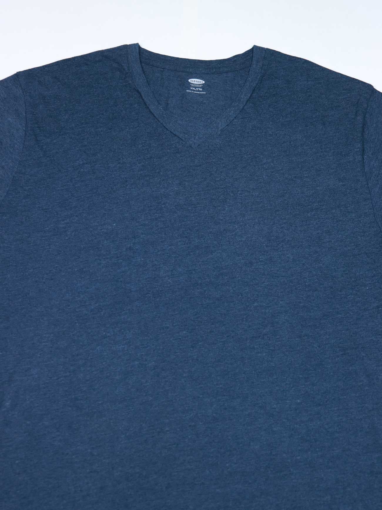 تیشرت بیسیک اورجینال Old Navy سورمه ای ملانژ – کد T574 — تصویر ۸