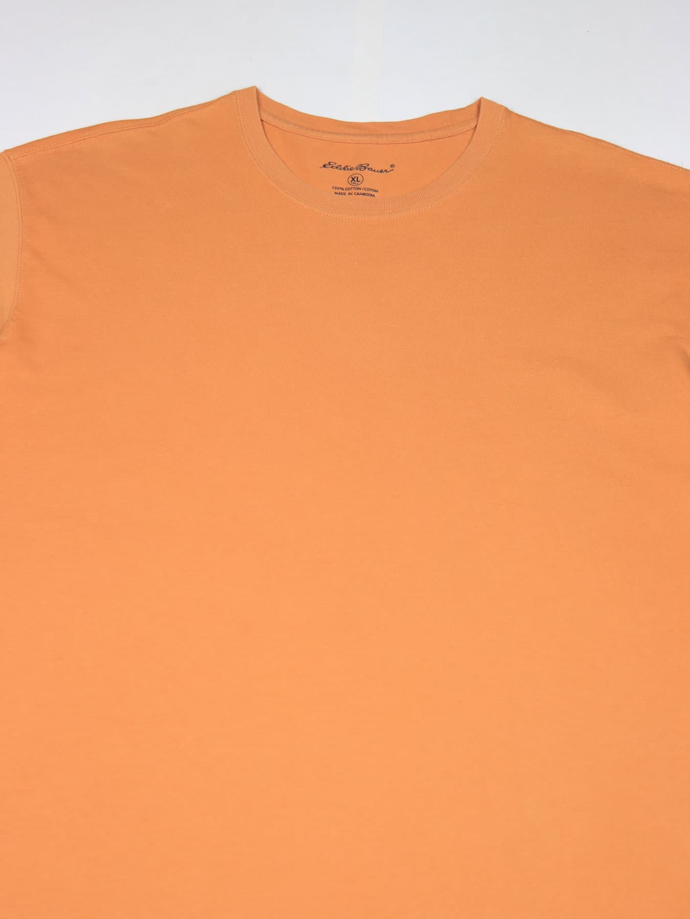 تیشرت بیسیک اورجینال Eddie Bauer نارنجی – کد T571 — تصویر ۳