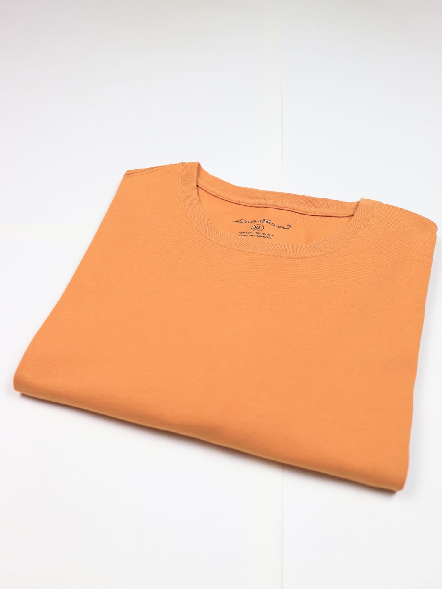 تیشرت بیسیک اورجینال Eddie Bauer نارنجی – کد T571 — تصویر ۶
