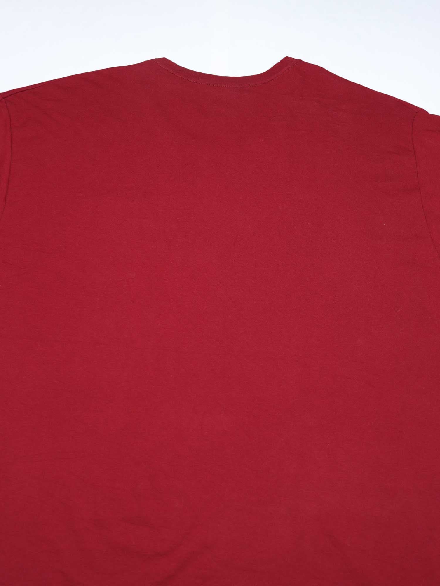 تیشرت بیسیک اورجینال Hanes قرمز – کد T548 — تصویر ۱۰