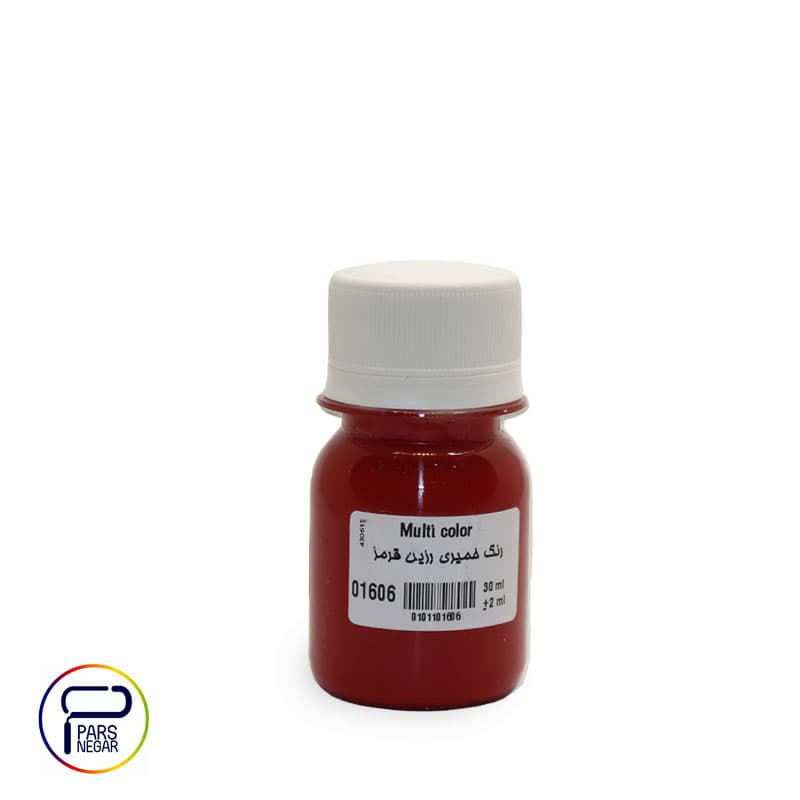 رنگ خمیری رزین قرمز سوداکو ۳۰میل — تصویر ۲