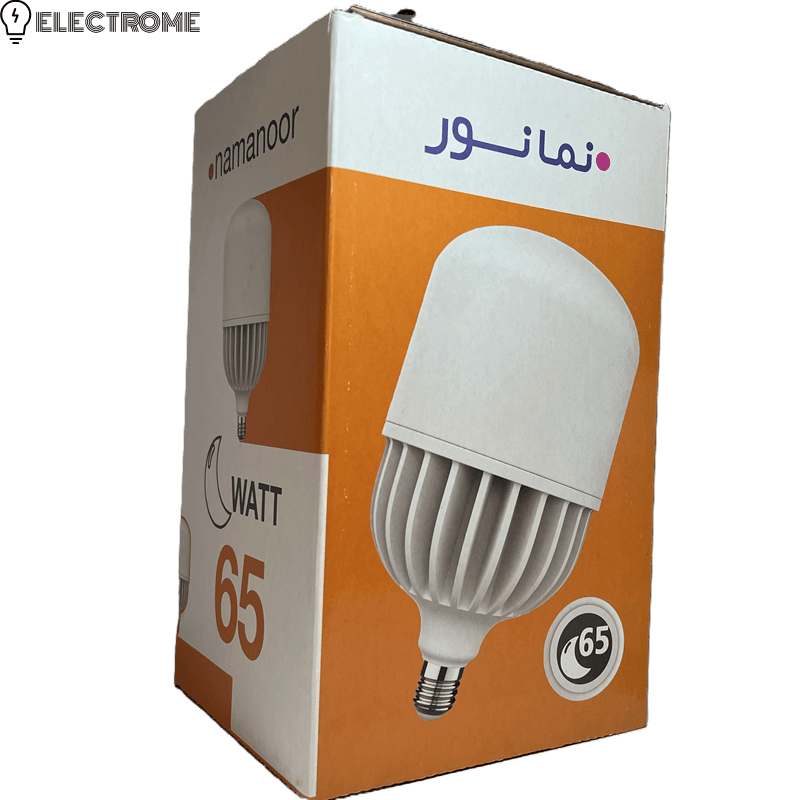 چراغ LED حبابدار 65 وات | مدل T140 | نمانور — تصویر ۳