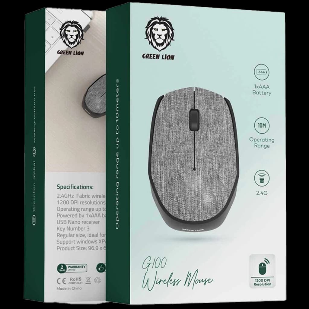 ماوس بی‌سیم گرین لاین Green Lion G100 — تصویر ۲