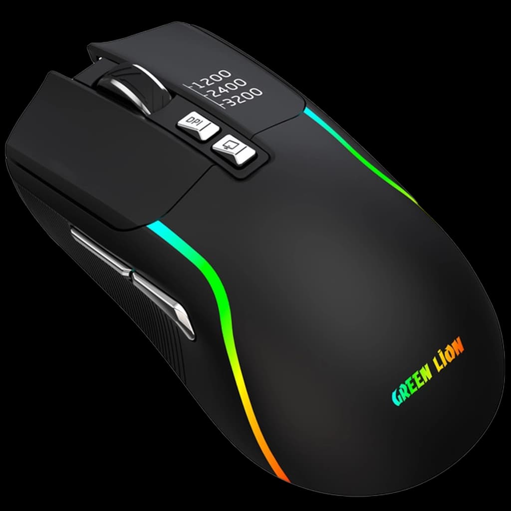 ماوس گیمینگ شارژی گرین لاین Green Lion 3200 DPI