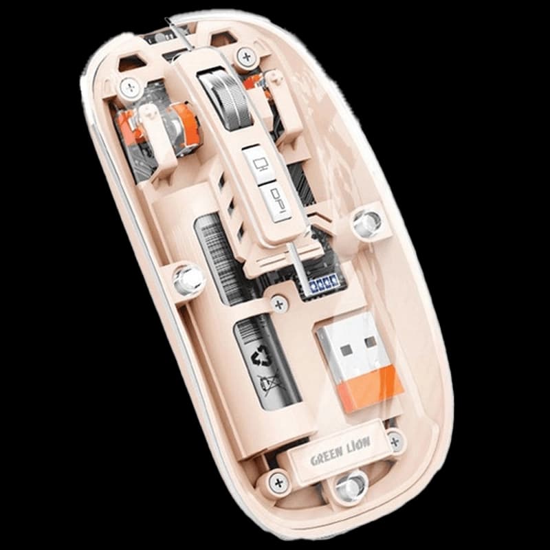 ماوس بی‌سیم گرین لاین Green Lion Transparent Mouse 2