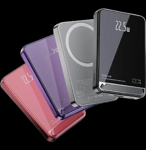 پاوربانک مگنتی H1S | ظرفیت 5000 و 10000 — تصویر ۴