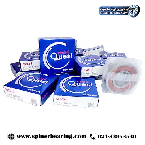 بلبرینگ 2RS 6304 برند KYK ژاپنی — تصویر ۳