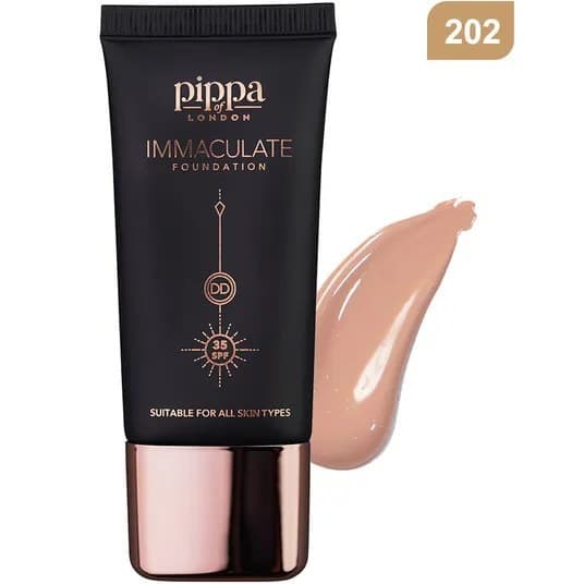 کرم پودر پیپا Immaculate Foundation PIPPA با SPF35 شماره 202