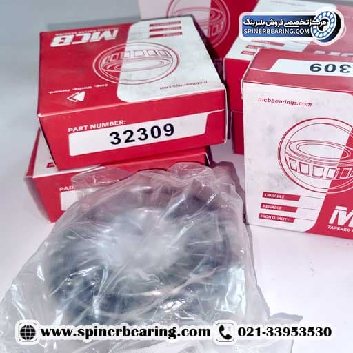 بلبرینگ بزرگ چرخ جلو تراکتور رومانی 32309