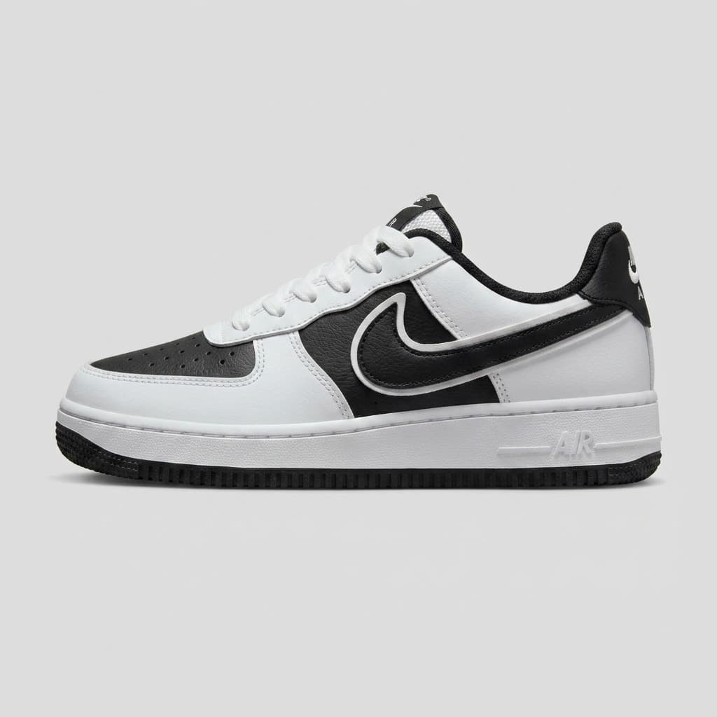 کتانی اسپرت مدل نایک Air Force 1 سفید مشکی 2 | 37 تا 40 — تصویر ۳