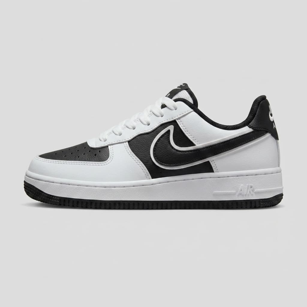 کتانی اسپرت مدل نایک Air Force 1 سفید مشکی 2 | 37 تا 40 — تصویر ۵