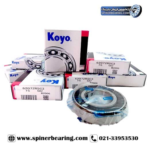 بلبرینگ 6207 2RS KOYO ژاپن — تصویر ۴