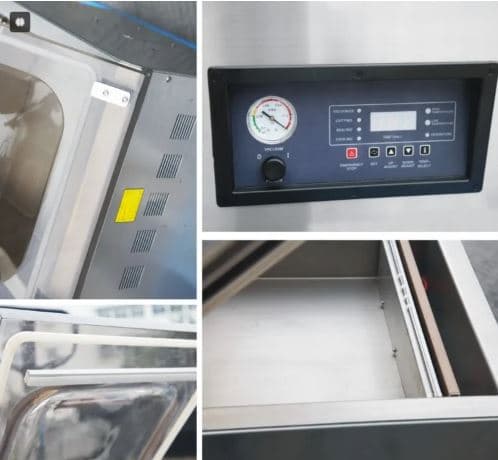 دستگاه وکیوم کابینی رو میزی 40*40 با تزریق گاز — تصویر ۶