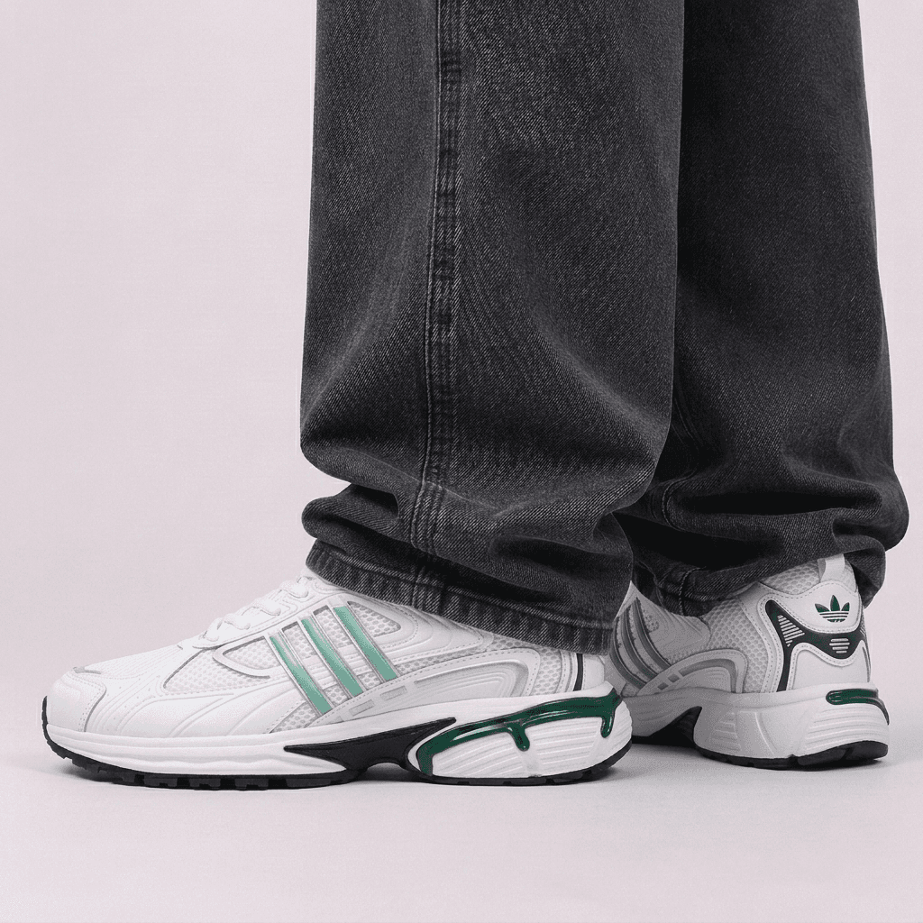کتونی آدیداس Adidas Adistar Cushion سفید سبز | مردانه | سایز 41 تا 44 — تصویر ۵