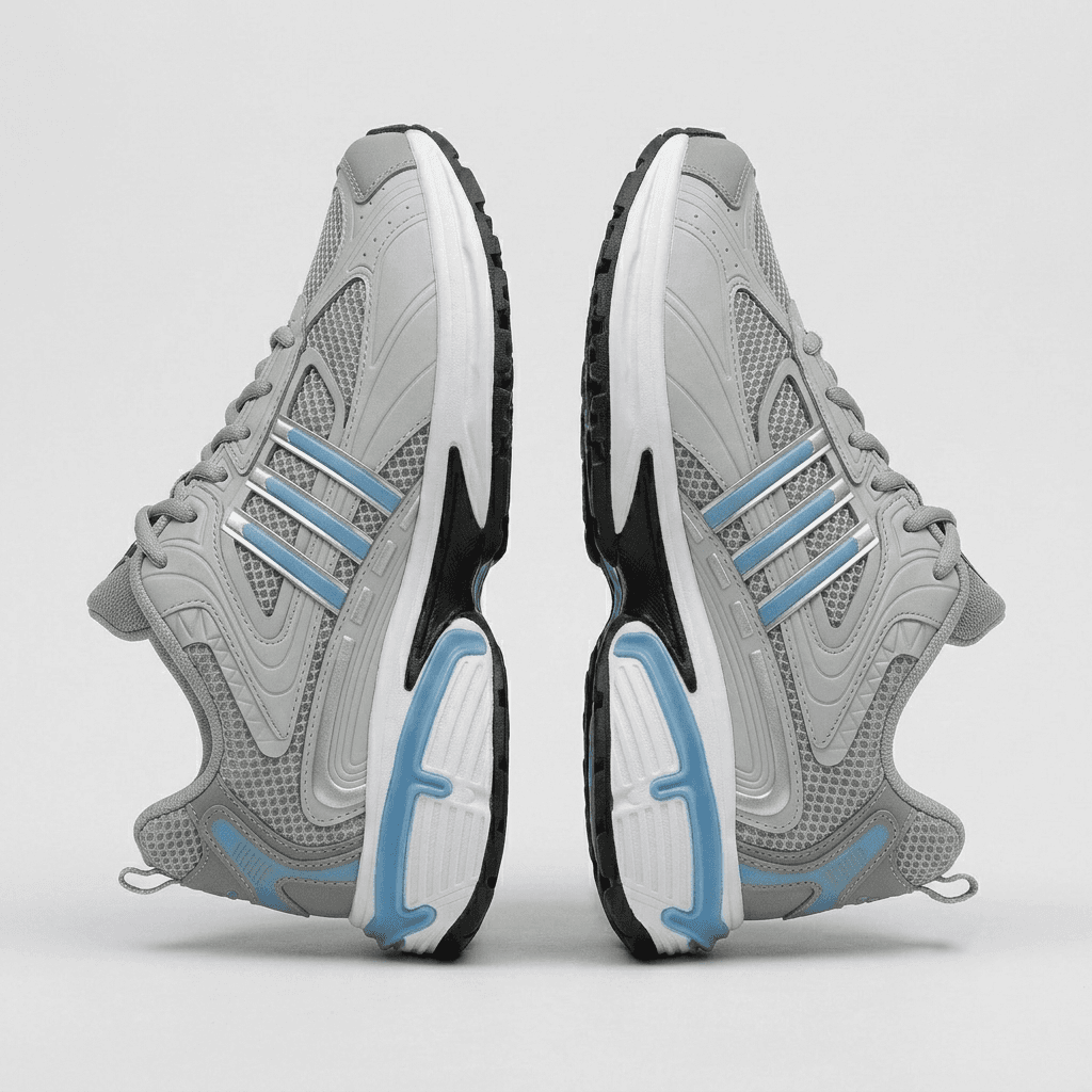 کتونی آدیداس Adidas Adistar Cushion طوسی آبی | مردانه | سایز 41 تا 44 — تصویر ۹