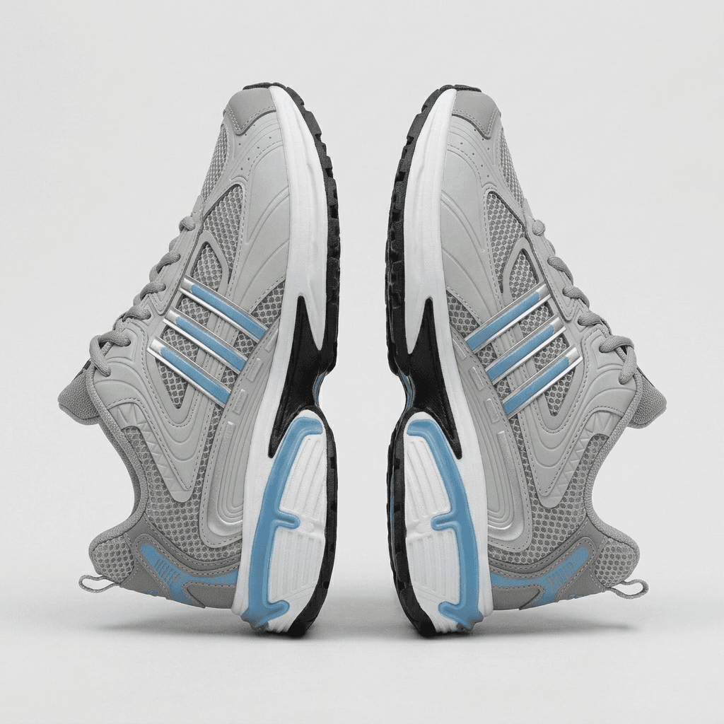 کتونی آدیداس Adidas Adistar Cushion طوسی آبی | مردانه | سایز 41 تا 44 — تصویر ۶