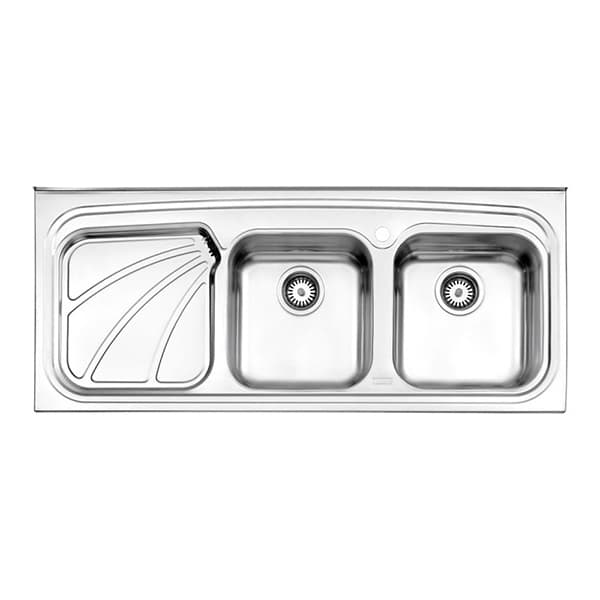 سینک روکار استیل البرز کد 612 — تصویر ۴