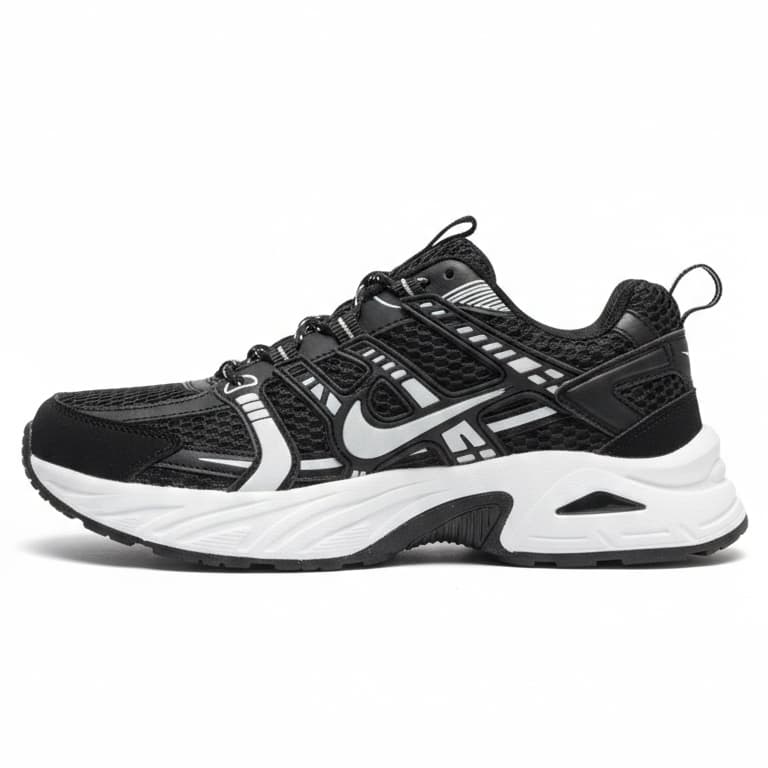 کفش اسپرت و پیاده‌روی مردانه نایک مدلV2K Run Plus مشکی سفید