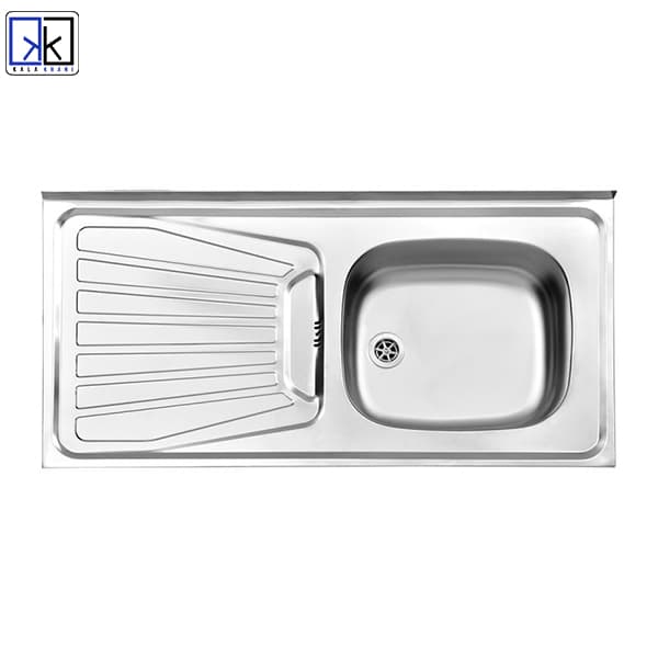سینک روکار استیل البرز کد 165 عرض 50 — تصویر ۴