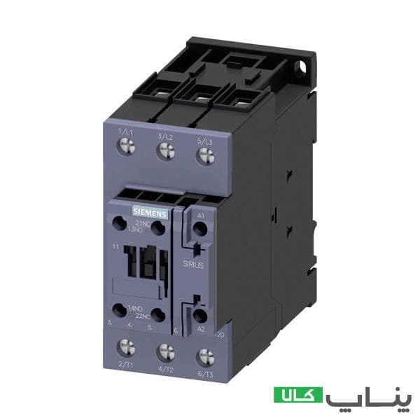 کنتاکتور 80 آمپر زیمنس، کد فنی3RT2038-1AP00