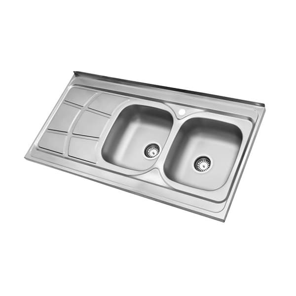 سینک روکار استیل البرز کد 224 — تصویر ۲