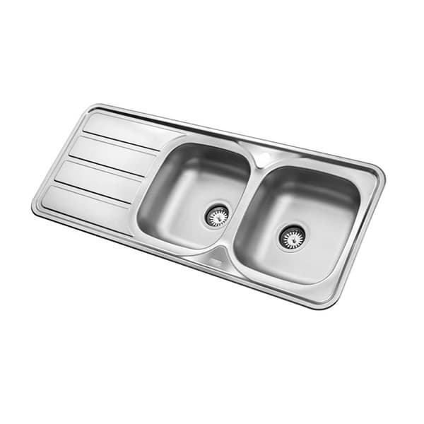 سینک توکار استیل البرز کد 223 — تصویر ۶