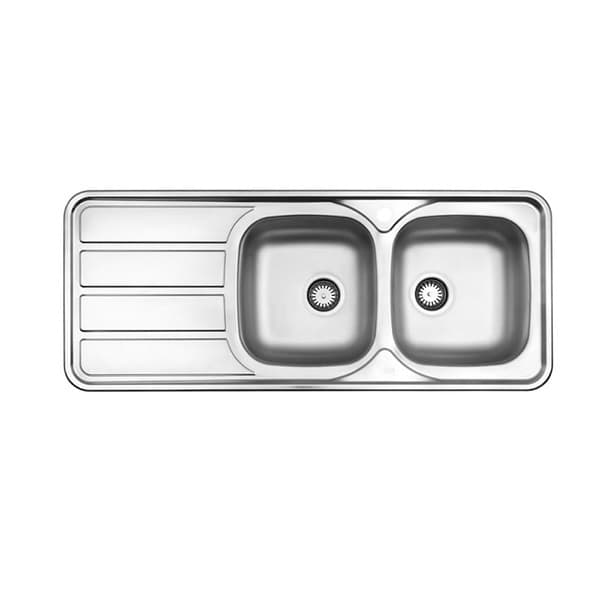 سینک توکار استیل البرز کد 223 — تصویر ۵