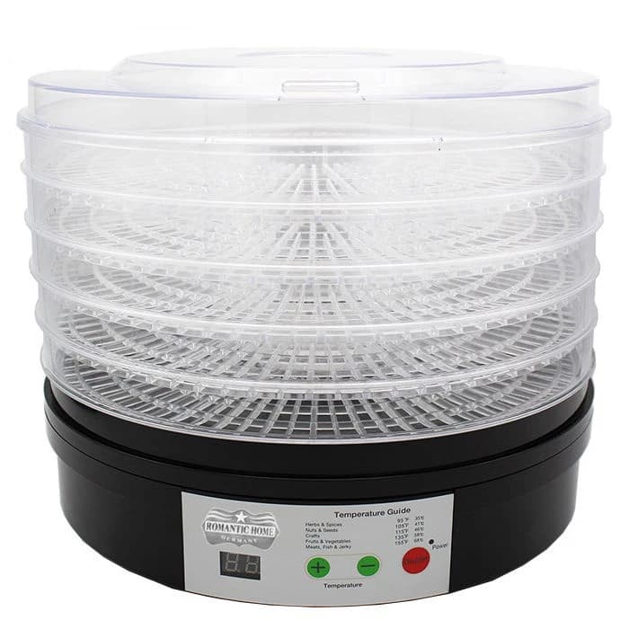 میوه خشک کن 5 لایه 245 وات رومانتیک مدل DFF15