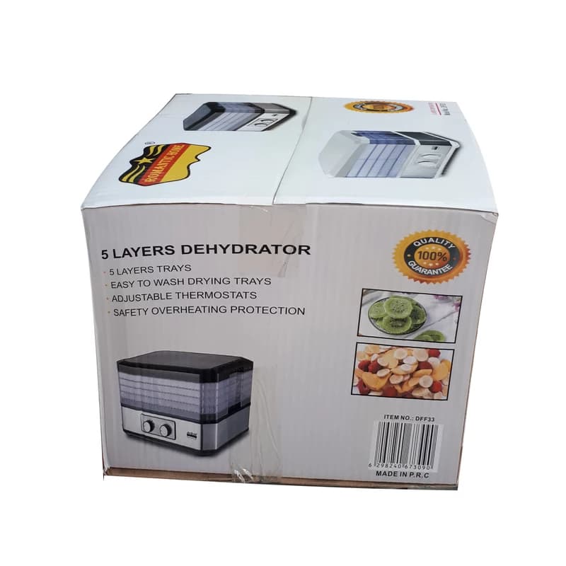 میوه خشک کن 5 لایه 350 وات رومانتیک مدل DFF33 — تصویر ۷