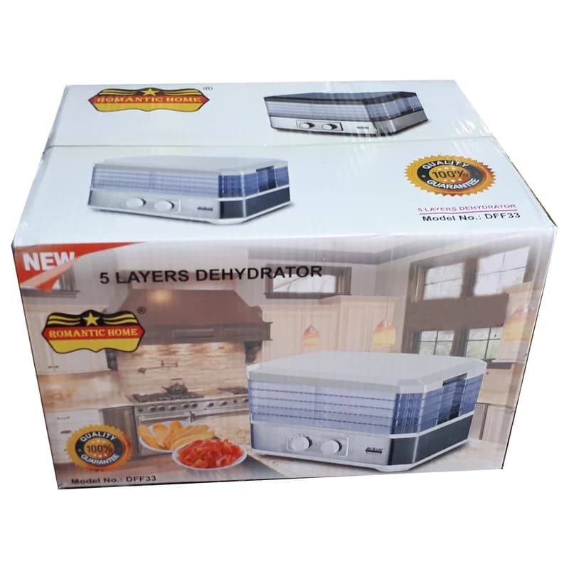 میوه خشک کن 5 لایه 350 وات رومانتیک مدل DFF33 — تصویر ۲