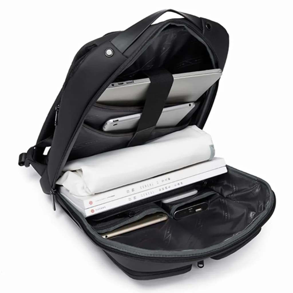 کوله برند BANGE کد 7238 Black — تصویر ۵