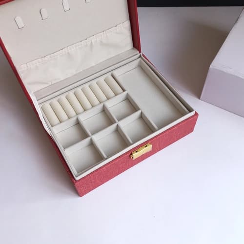 جعبه جواهرات لوکس کادویی در 4 رنگ — تصویر ۵