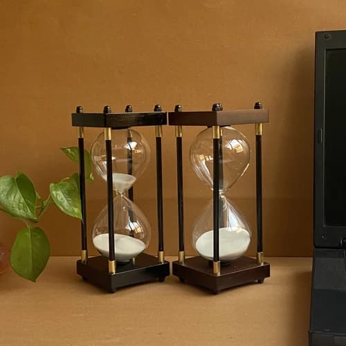 ساعت شنی چوبی کلاسیک – 30 دقیقه — تصویر ۱۰