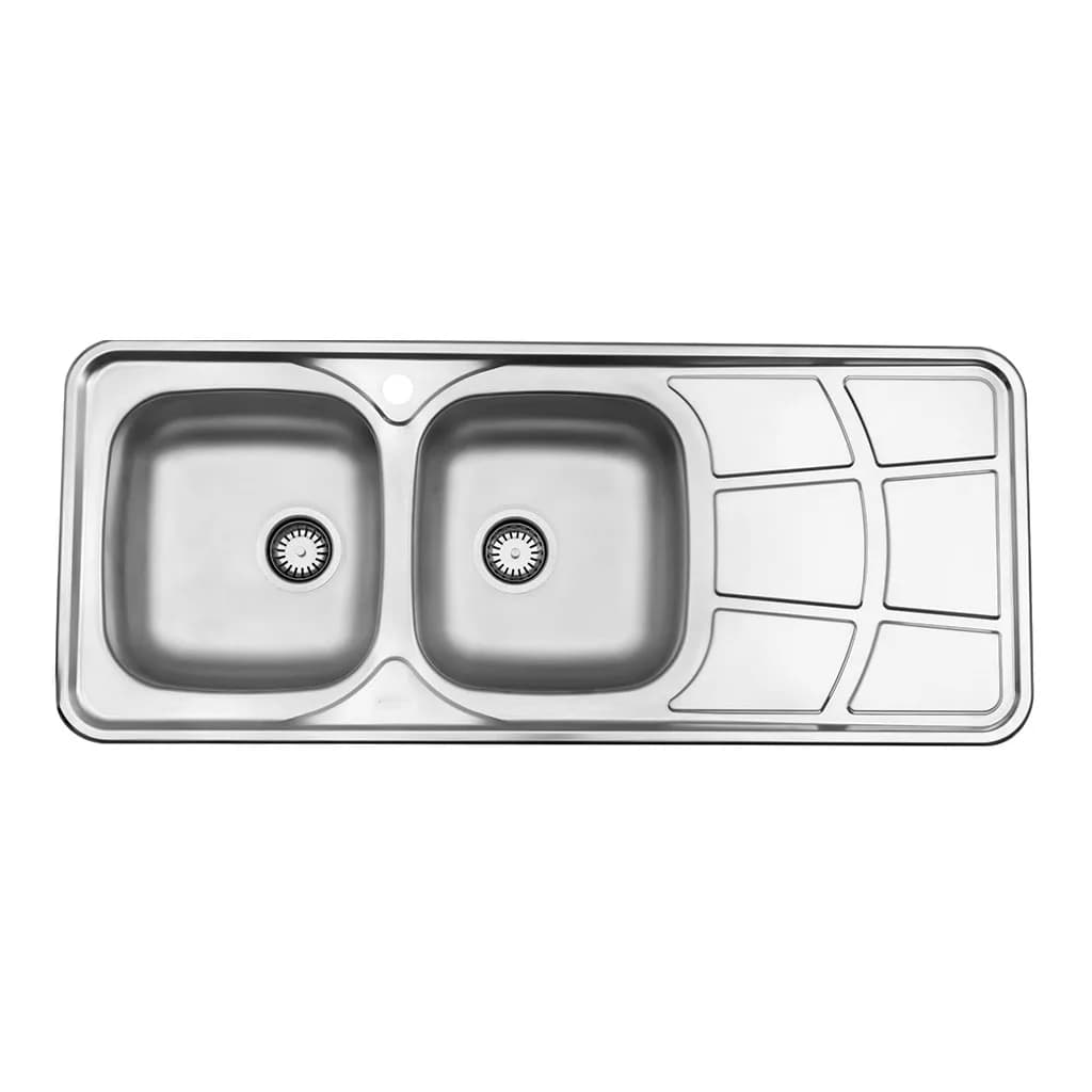سینک توکار استیل البرز کد 224 — تصویر ۳