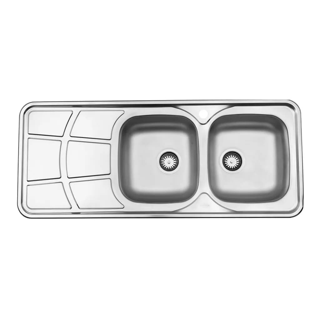 سینک توکار استیل البرز کد 224 — تصویر ۲