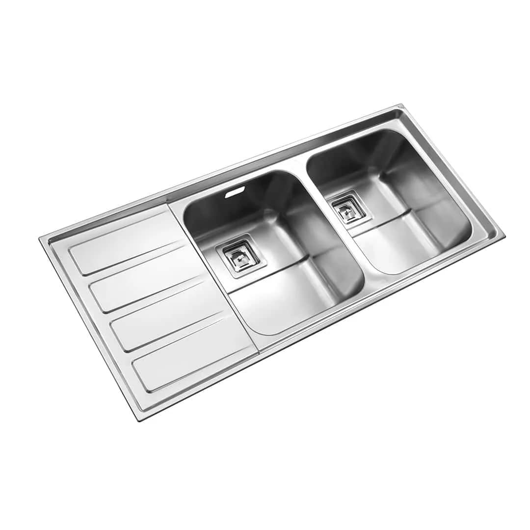 سینک توکار استیل البرز کد 764 — تصویر ۲