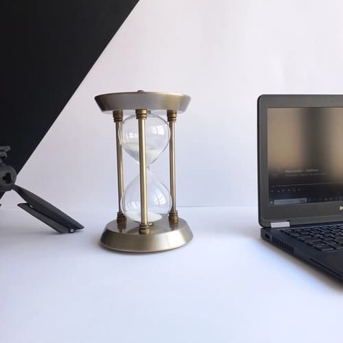 ساعت شنی نوستالژی – یک ساعته (30 دقیقه) – استیل روکش برنجی – وارداتی — تصویر ۶