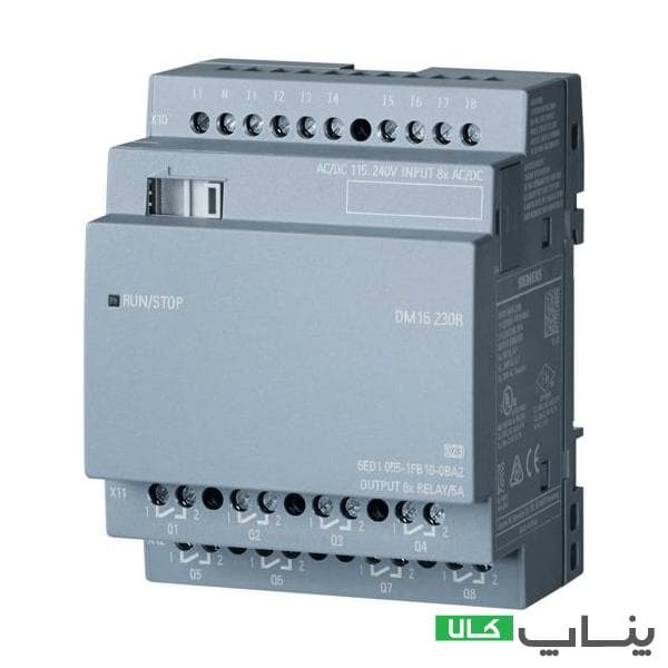 ماژول LOGO! DM16 رله ای، کد فنی 6ED1055-1FB10-0BA2