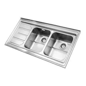 سینک روکار استیل البرز کد 763 — تصویر ۳
