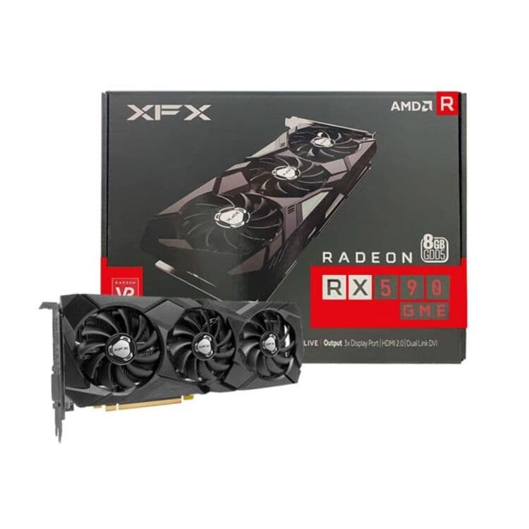 کارت گرافیک RX 590 XFX GME 3fan 8GB
