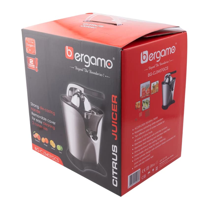 آب مرکبات گیر استیل برگامو مدل BG-3407 — تصویر ۴