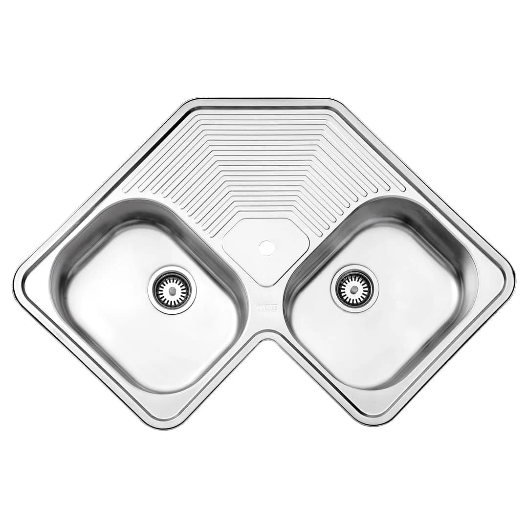 سینک توکار استیل البرز کد 540 — تصویر ۴
