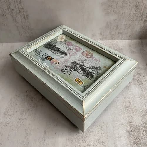 جعبه موزیکال طرح کارت پستال قدیمی-مدل 2 – کوکی موزیکال — تصویر ۱۱