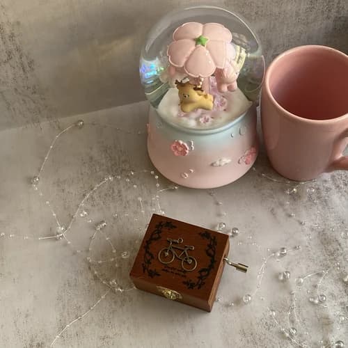 جعبه موزیکال چوبی هندلی کلاسیک- آهنگ you are my sunshine – در 10 طرح قابل انتخاب — تصویر ۹