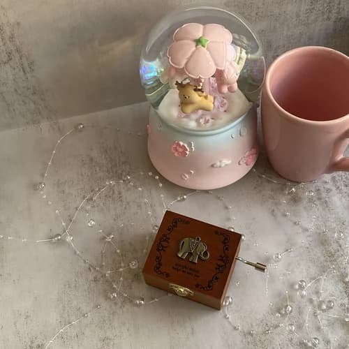 جعبه موزیکال چوبی هندلی کلاسیک- آهنگ you are my sunshine – در 10 طرح قابل انتخاب — تصویر ۱۲